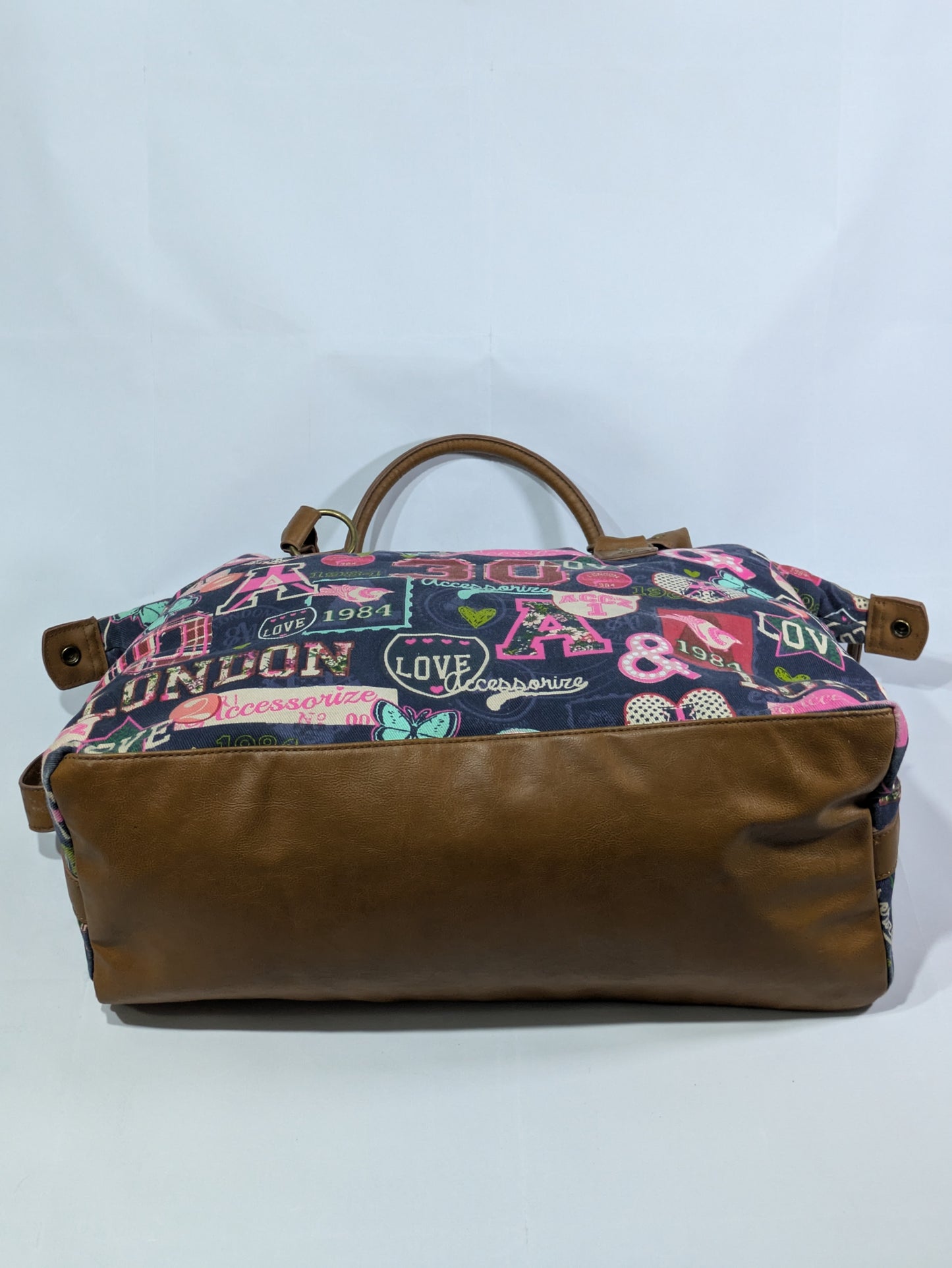 Accessorize Large Bag with Sling – Cotton Material, Ideal for Travel or Weekend Getaways