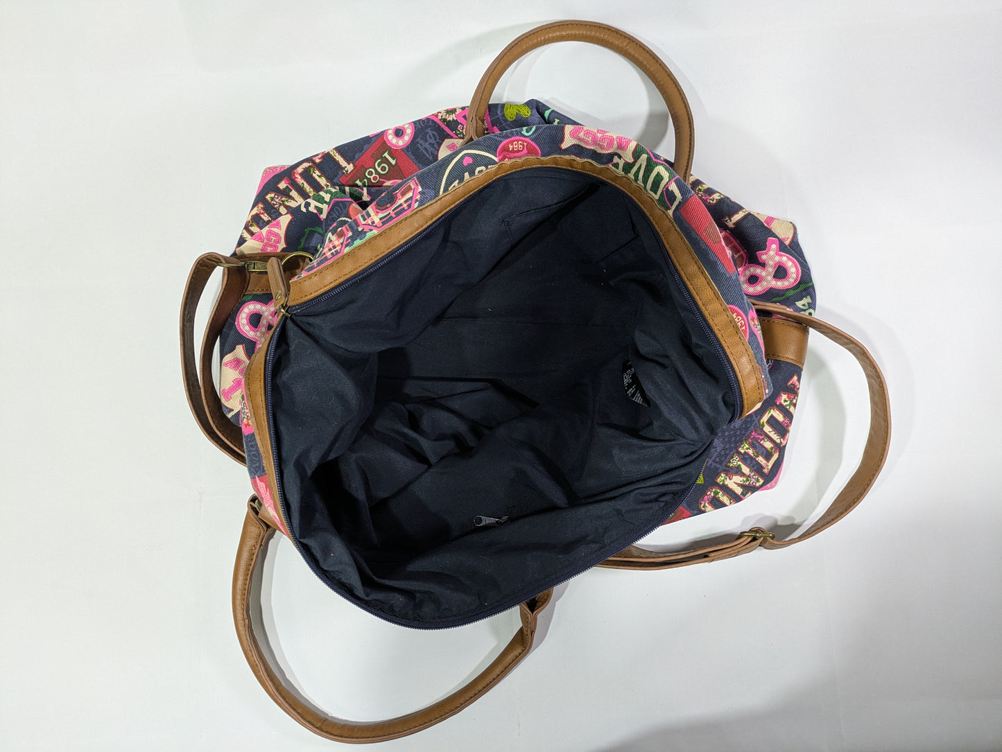 Accessorize Large Bag with Sling – Cotton Material, Ideal for Travel or Weekend Getaways
